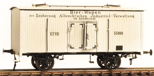 Ferro Train 855-011 - Austrian Beer waggon KFNB 55 000  Saybush brewery